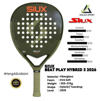 Siux Beat Play Hybrid 3 Racket/Raket Padel