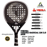 Vibora Yarara Radical 2.0 2025 Carbon 12K Racket/Raket Padel