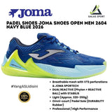 Joma Open Men 2604 Royal Blue Padel Shoes | Sepatu Padel Pria 2026