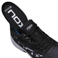 Padel Shoes Nox AT10 LUX Black White 2026 Sepatu Padel