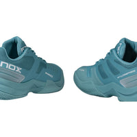 Padel Shoes Nox AT10 Pro Turquoise White 2026 Sepatu Padel