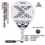 NOX AT10 Genius Alum Xtrem Lite 2026 Carbon 12K (Teardrop) by Agustin Tapia Racket/Raket Padel