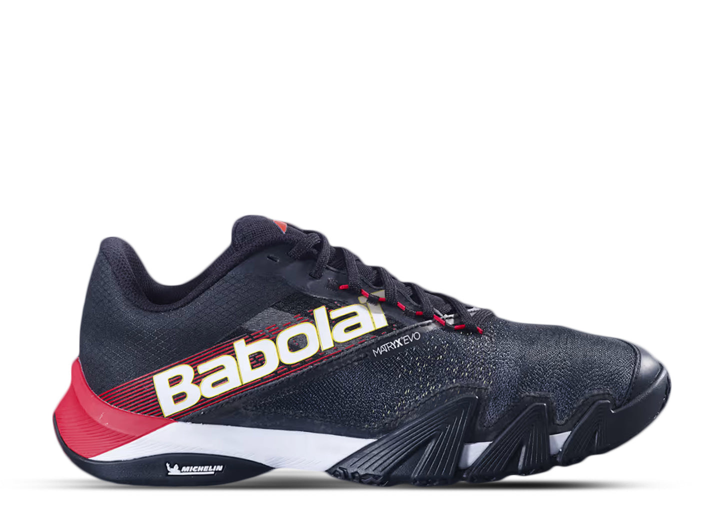 Padel Shoes Babolat Jet premura 2 black red 2026 Sepatu Padel | Tennis | Pickleball - 100% Original