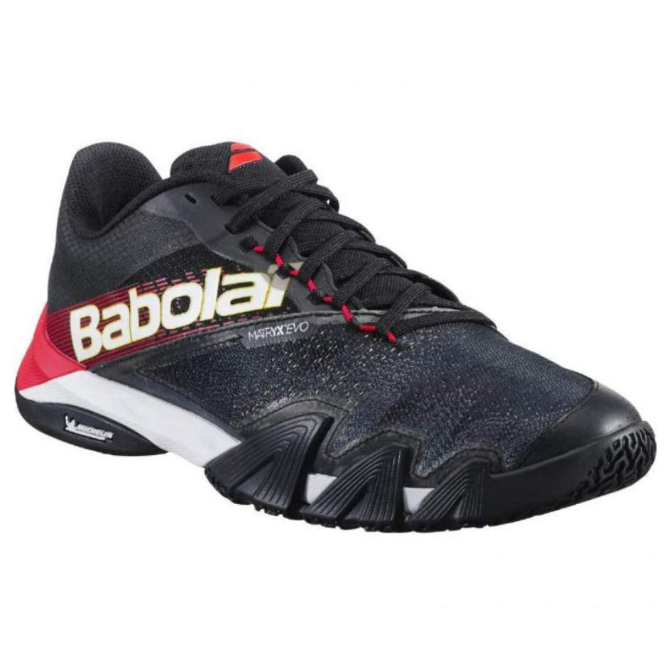 Padel Shoes Babolat Jet premura 2 black red 2026 Sepatu Padel | Tennis | Pickleball - 100% Original