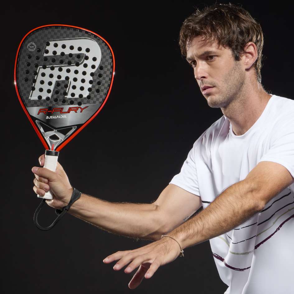 Royal Padel R-FURY 2026 Carbon 12K (Diamond) Racket/Raket Padel