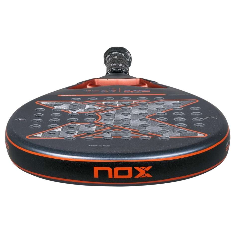 NOX AT10 Luxury Genius Alum 18K 2025  (Teardrop) by Agustin Tapia Racket/Raket Padel