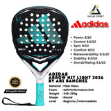 Adidas Arrow Hit Light 16K 2026 by Ari Sanchez Racket/Raket Padel