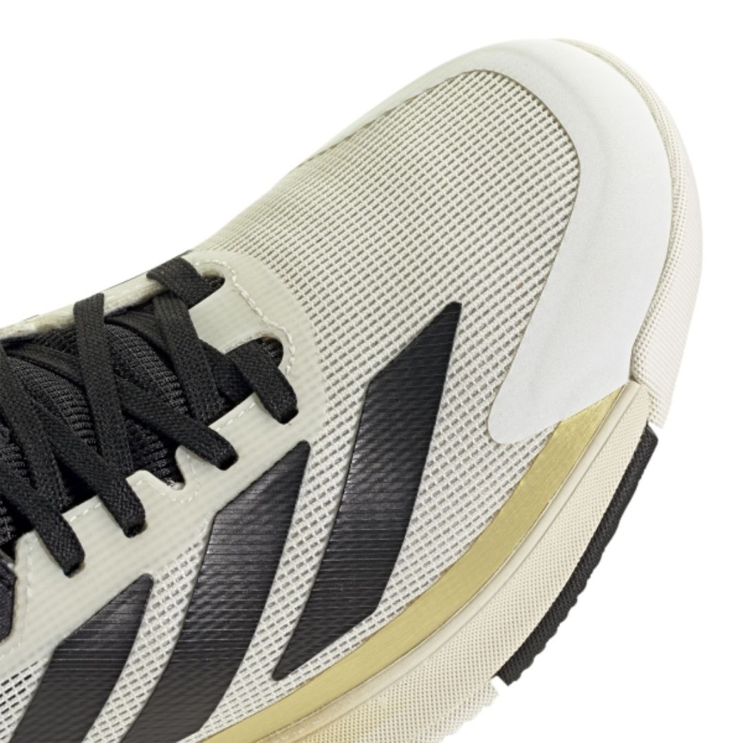 Padel Shoes Padel Shoes Boost Adidas Crazyquick Off White/Core Black/Gold Metallic 2026 Sneakers Sepatu Padel