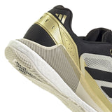 Padel Shoes Padel Shoes Boost Adidas Crazyquick Off White/Core Black/Gold Metallic 2026 Sneakers Sepatu Padel
