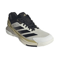 Padel Shoes Padel Shoes Boost Adidas Crazyquick Off White/Core Black/Gold Metallic 2026 Sneakers Sepatu Padel