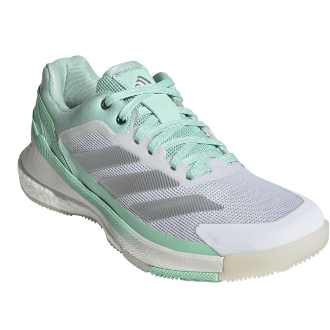Padel Shoes Boost Adidas Crazyquick clearmint/silver/pulsemint 2026 Sneakers Sepatu Padel