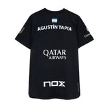 NOX Men's AT10 Qatar T-Shirt Black By Agustín Tapia 2026 - NFA