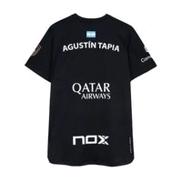 NOX Men's AT10 Qatar T-Shirt Black By Agustín Tapia 2026 - NFA