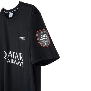 NOX Men's AT10 Qatar T-Shirt Black By Agustín Tapia 2026 - NFA