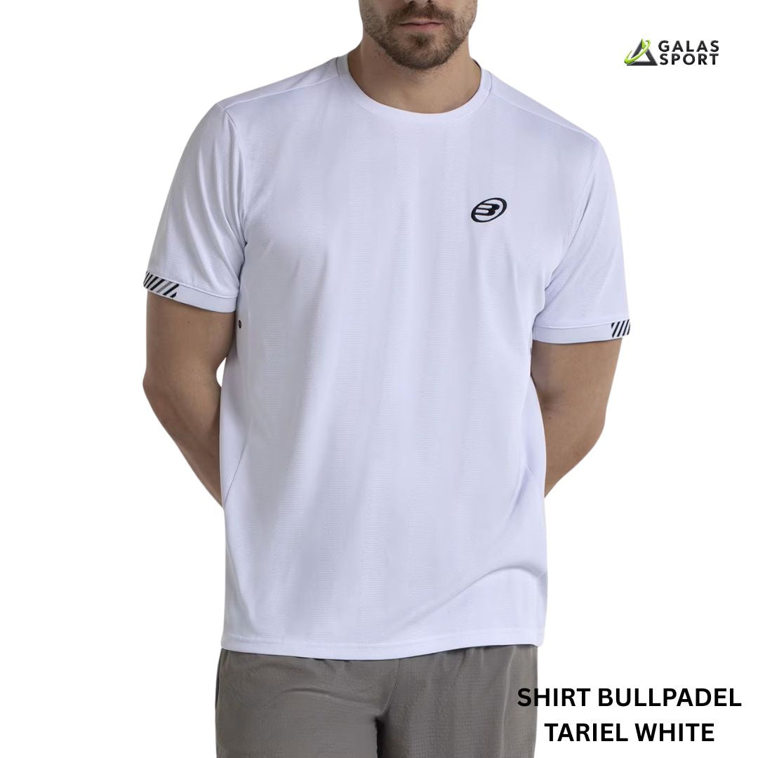 Bullpadel Men's Tariel T-shirt White