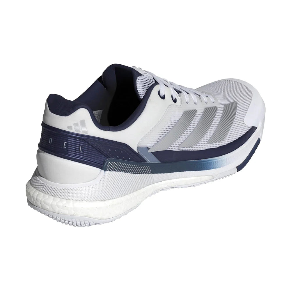 Padel Shoes Padel Shoes Boost Adidas Crazyquick White/Blue Marine 2026 Sneakers Sepatu Padel
