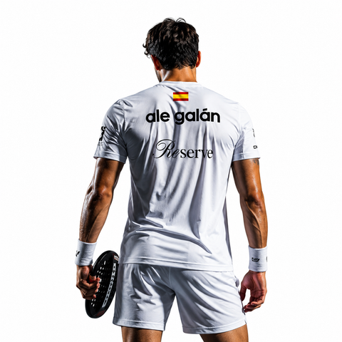 Adidas Ale Galan 2026 White T-Shirt Jersey (Top Only)