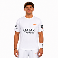 NOX Men's AT10 Qatar T-Shirt White By Agustín Tapia 2026