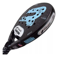 Royal Padel Pro Tokyo Limited Black 2026 Twill Carbon 6K (Teardrop) Mix Fiber Racket/Raket Padel