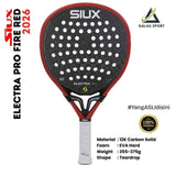 Siux Electra Pro Carbon 12K (Teardrop) 2026 Fire Red Racket/Raket padel