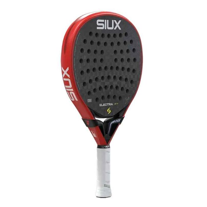 Siux Electra Pro Carbon 12K (Teardrop) 2026 Fire Red Racket/Raket padel