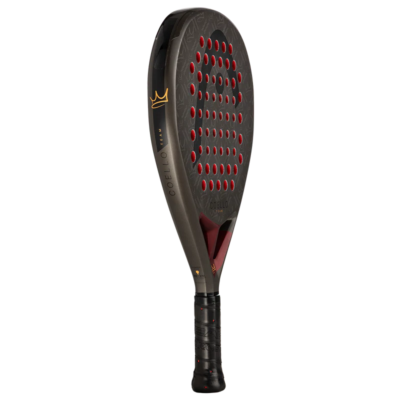 HEAD Coello Team 2026 Carbon FIberGlass Racket/Raket padel