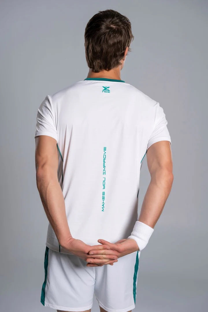 Men's PRO White/Ivy Green T-Shirt