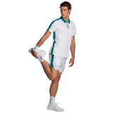 Nox Men's  PRO Polo T-Shirt White/Ivy Green