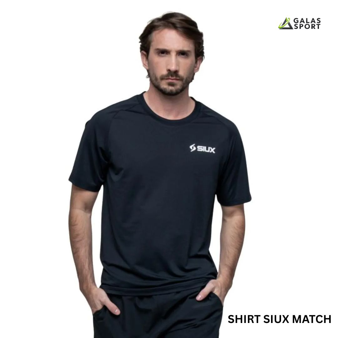 Siux Men's Match 26 T-shirt Black