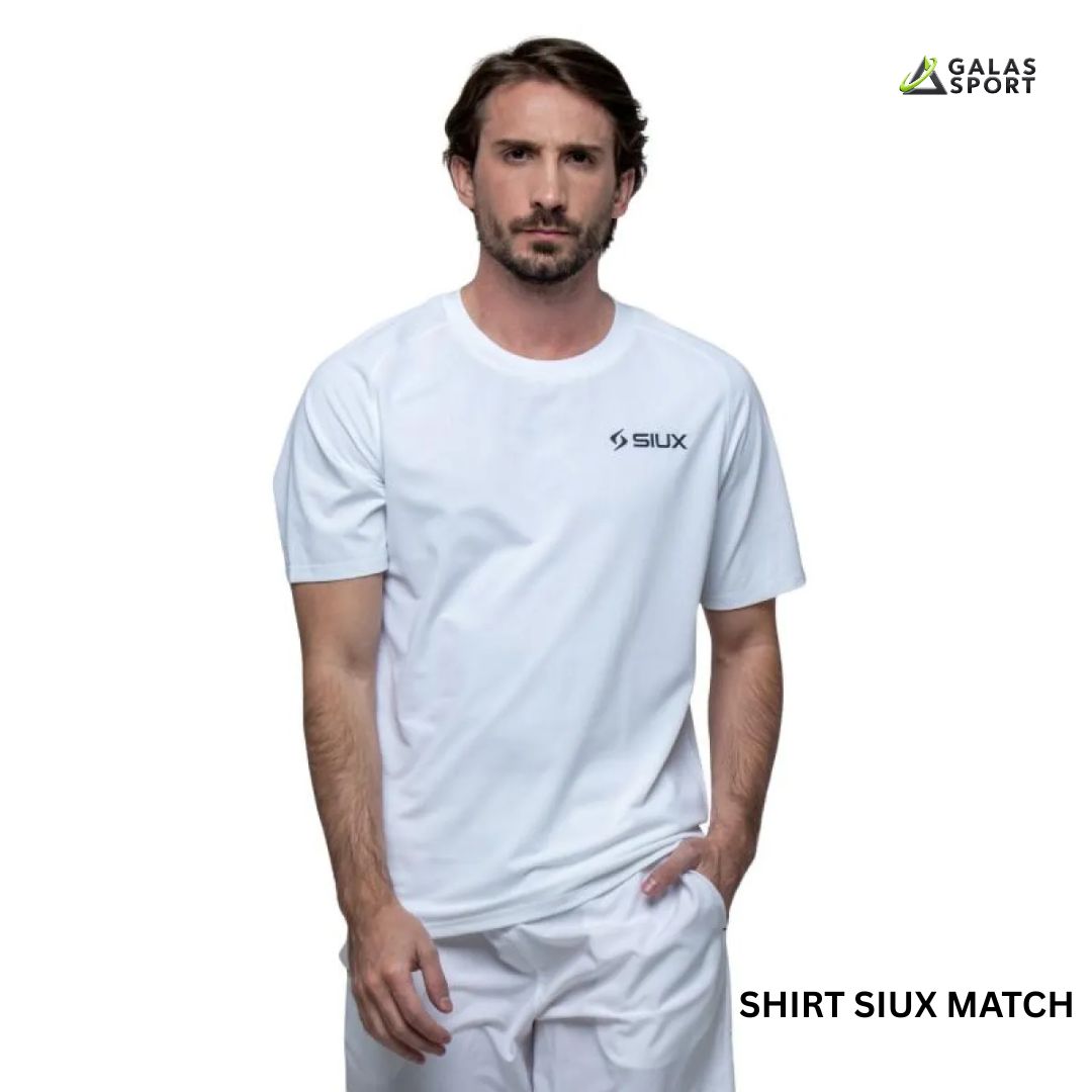 Siux Men's Match 26 T-shirt White