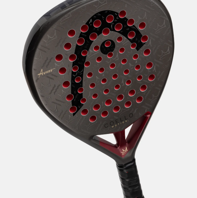HEAD Coello Motion 2026 Carbon FIberGlass Racket/Raket padel