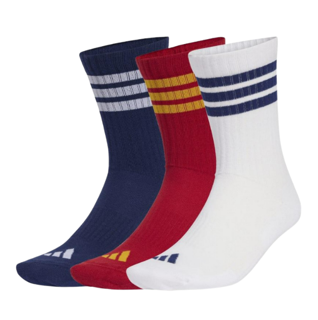 Adidas Essentials Cushioned Crew Mix Color 3 Pairs