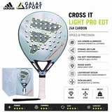Adidas Cross It Light Pro Edt 3.5 Carbon 24K 2026 by Martita Ortega racket/Raket Padel