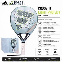 Adidas Cross It Light Pro Edt 3.5 Carbon 24K 2026 by Martita Ortega racket/Raket Padel