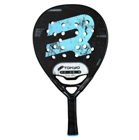 Royal Padel Pro Tokyo Limited Black 2026 Twill Carbon 6K (Teardrop) Mix Fiber Racket/Raket Padel