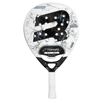 Royal Padel Pro Tokyo Limited White 2026 Twill Carbon 6K (Teardrop) Mix Fiber Racket/Raket Padel