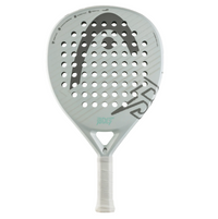 HEAD Bolt Series White/Grey Carbon FiberGlass Racket/Raket padel (Salinan)