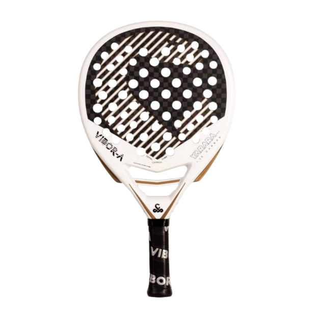 Vibora Yarara Pro White 2025 Carbon 12K Racket/Raket Padel