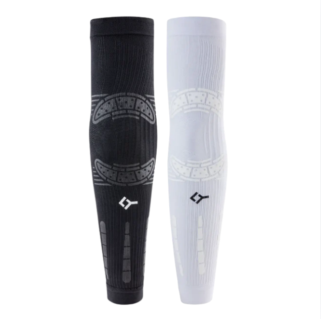 Floky NO STRAIN arm sleeve BLACK / WHITE