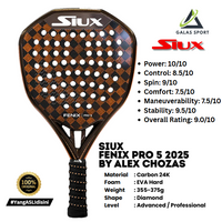 Siux Fenix Pro 5 Carbon 24K (Diamond) 2025 by Alex Chozas