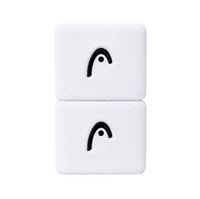 Head Short White Wristbands
