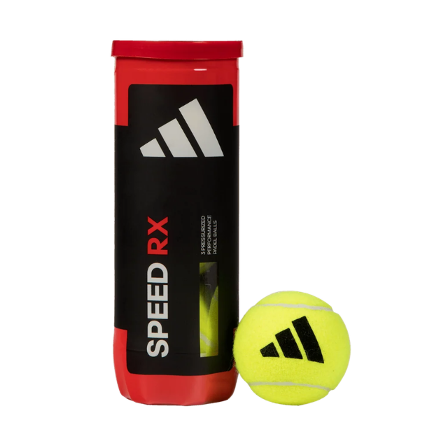 Adidas Padel Ball Speed RX 1 tube (3pcs)