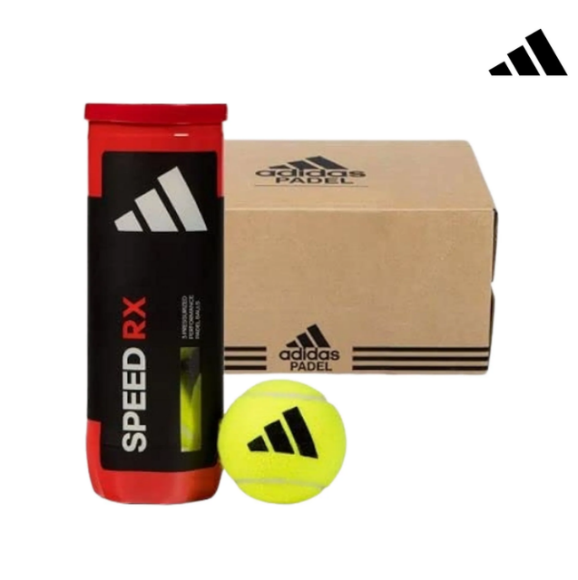 Adidas Padel Ball Speed RX 1 tube (3pcs)