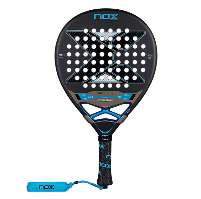 NOX AT10 Pro Cup Soft Carbon Fiber (Round) 2026 by Agustin Tapia Racket/Raket Padel