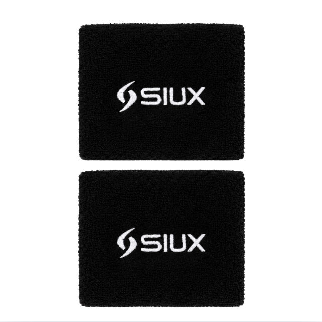 Siux Short Black Wristbands