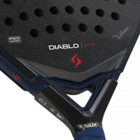 Siux Diablo Pro Night Blue Carbon 24K TeXtrem 2026 by Tino Libaak Racket/raket Padel