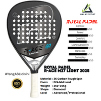 Royal Padel Race M27 Light 2025 Carbon 3K
