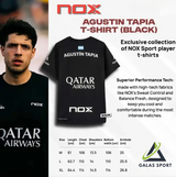 NOX Men's AT10 Qatar T-Shirt White By Agustín Tapia 2026