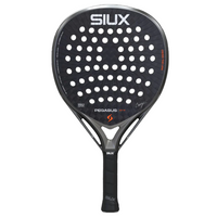 Siux Pegasus Pro 2026 Strom Grey Carbon 12K (inverted Teardrop) by Alex Chozas Racket/Raket Padel (Salinan)