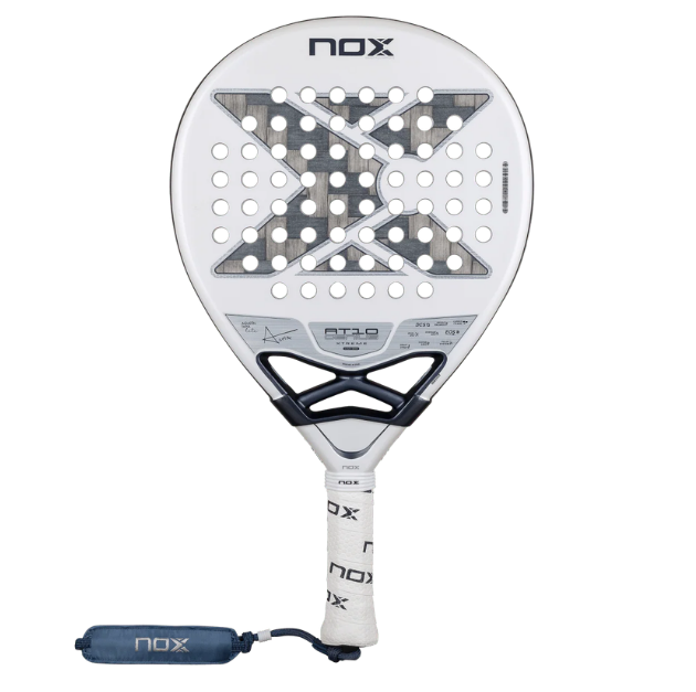 NOX AT10 Genius Alum Xtrem Lite 2026 Carbon 12K (Teardrop) by Agustin Tapia Racket/Raket Padel